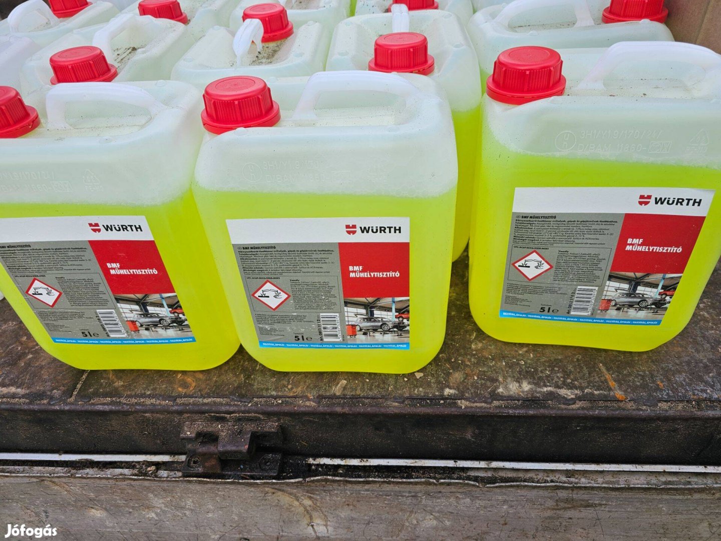 Würth bmf motor blokk lemoso zsirtalanito 5l kanna