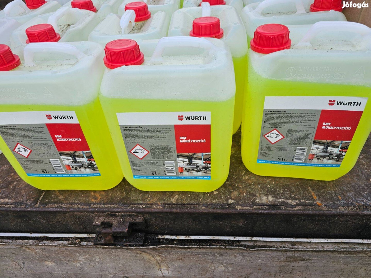 Würth bmf motorblokk moso brigéciol 5 l kanna karcher zsiroldo