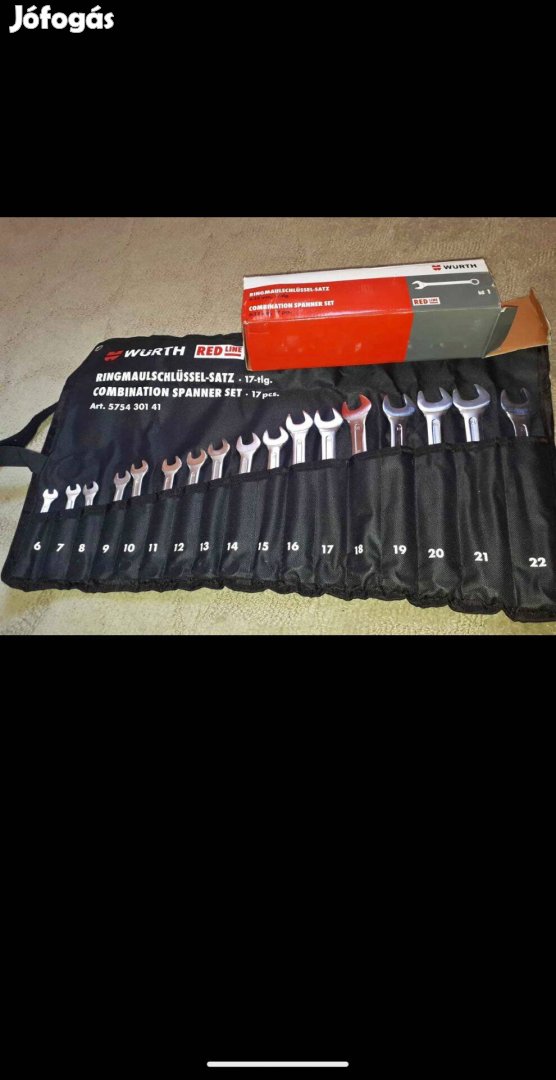 Würth kulcs készlet