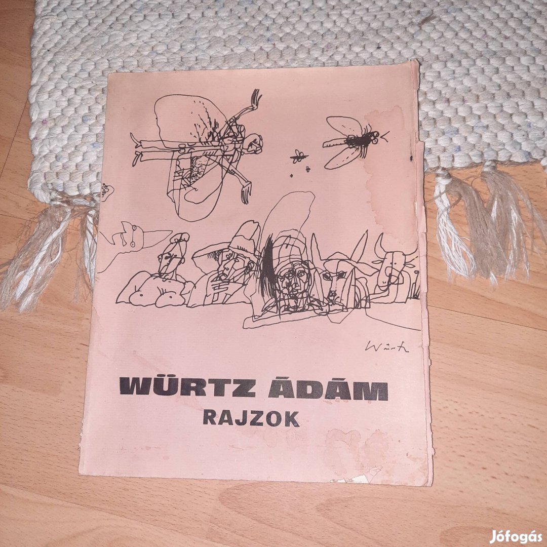 Würtz Ádám festőművész rajzai,grafikái könyv