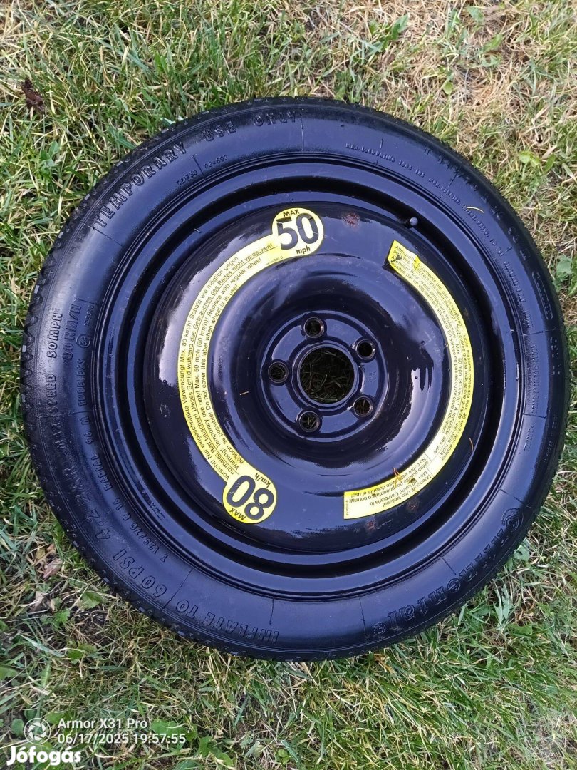 Wv mankó kerék 5x100 pótkerék