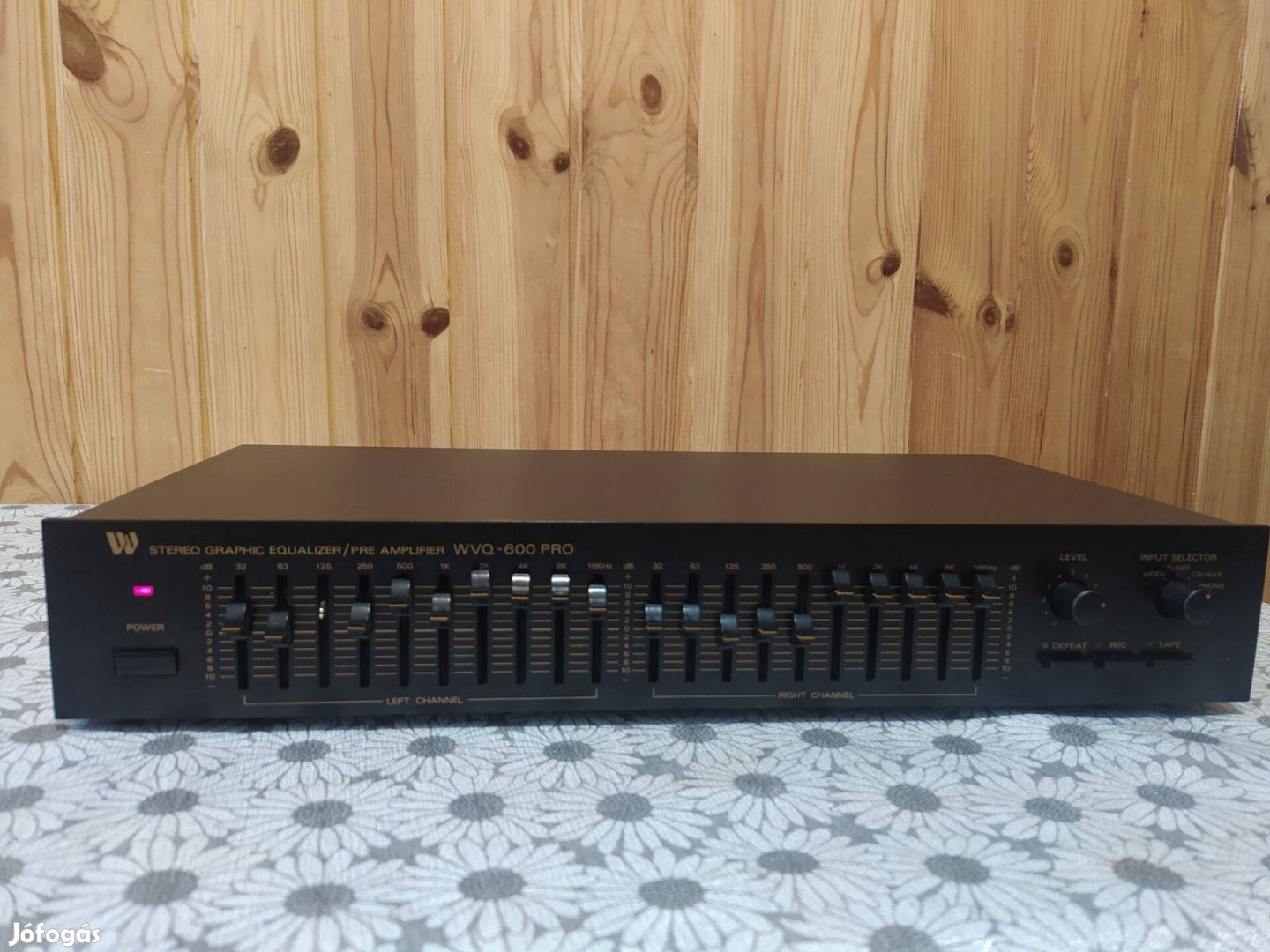 Wvq-600 Pro equalizer és előerősítő