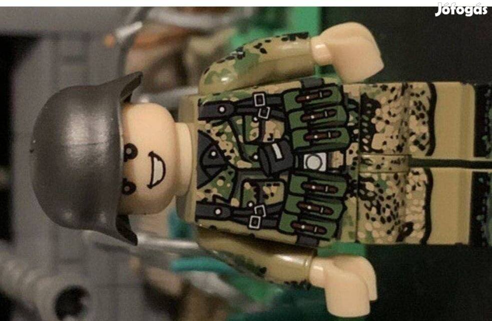 Ww2 német katona - Lego kompat - Új