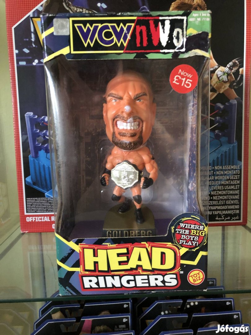 Wwe Wwf Pankrátor figura Goldberg. Bontatlan. Ritka! 