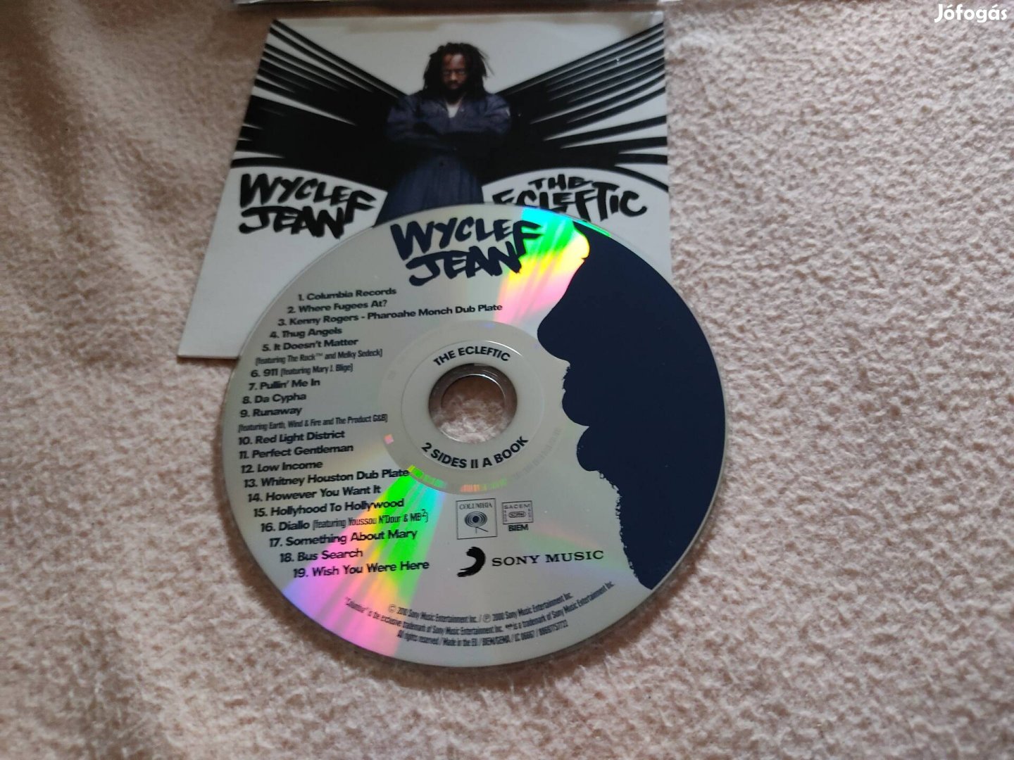 Wyclef Jean - The Ecleftic Promo CD 