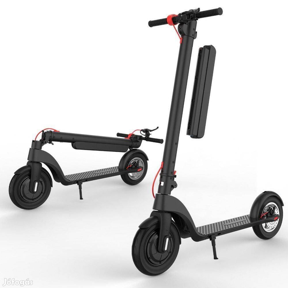 X8 elektromos roller, 45 km hatótáv, cserélhető akku, bontatlan, új