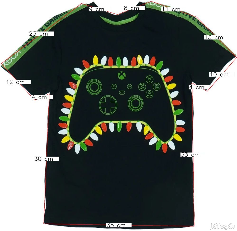 XBOX Új (címkés) Fiú Póló (Méret: 122)