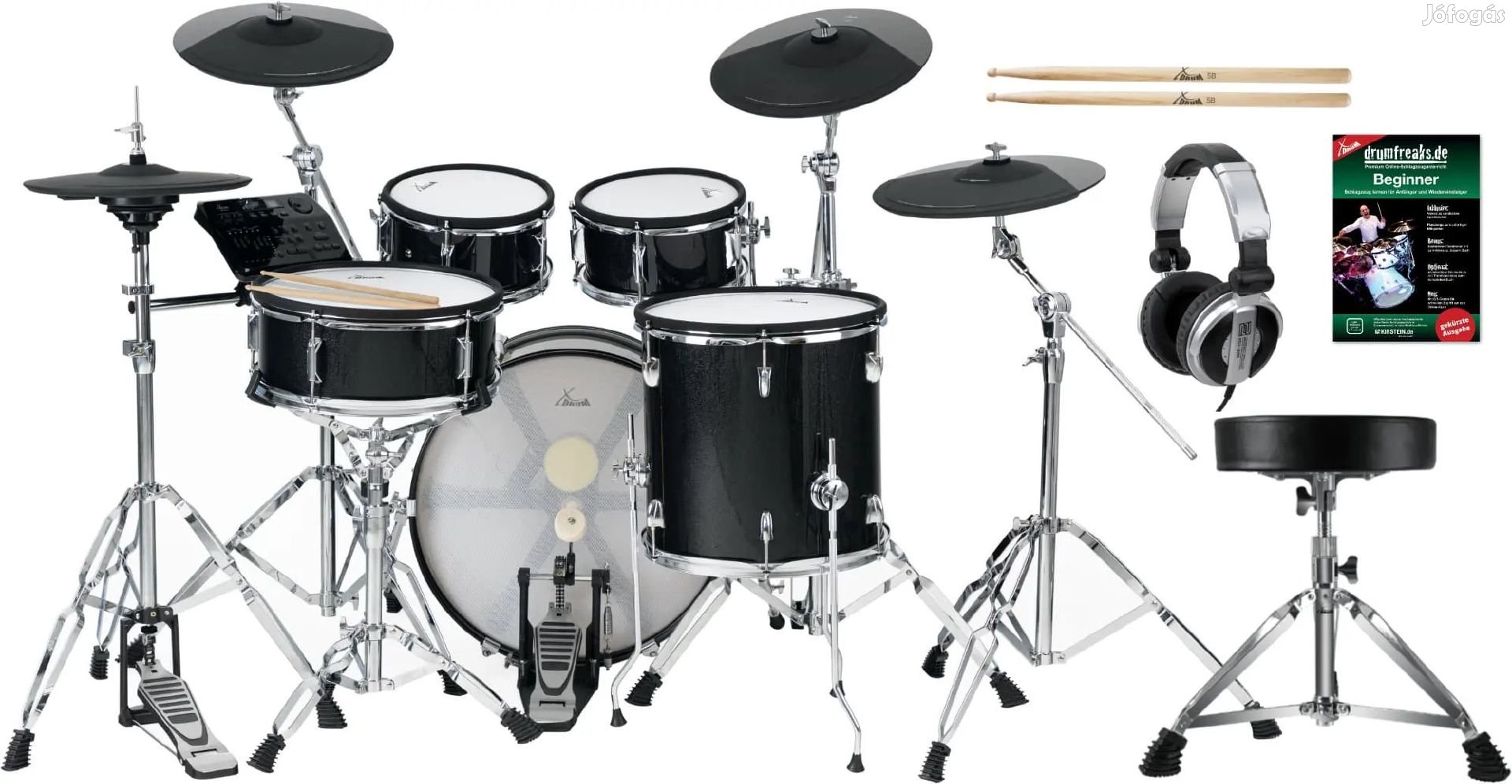 XDRum DD-670 Mesh E-Drum Készlet Készlet
