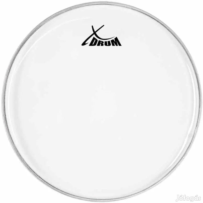 XDrum 10" Áttetsző Bőr, Egyrétegű