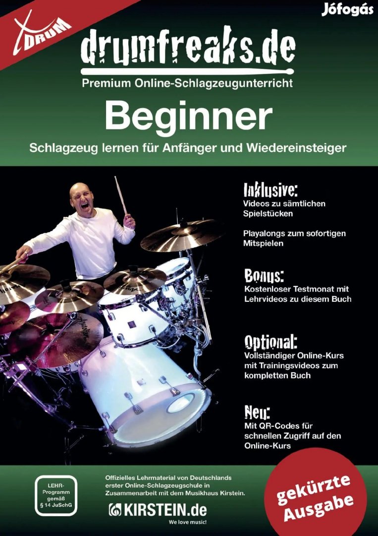 XDrum Beginner Schlagzeugschule Schwager