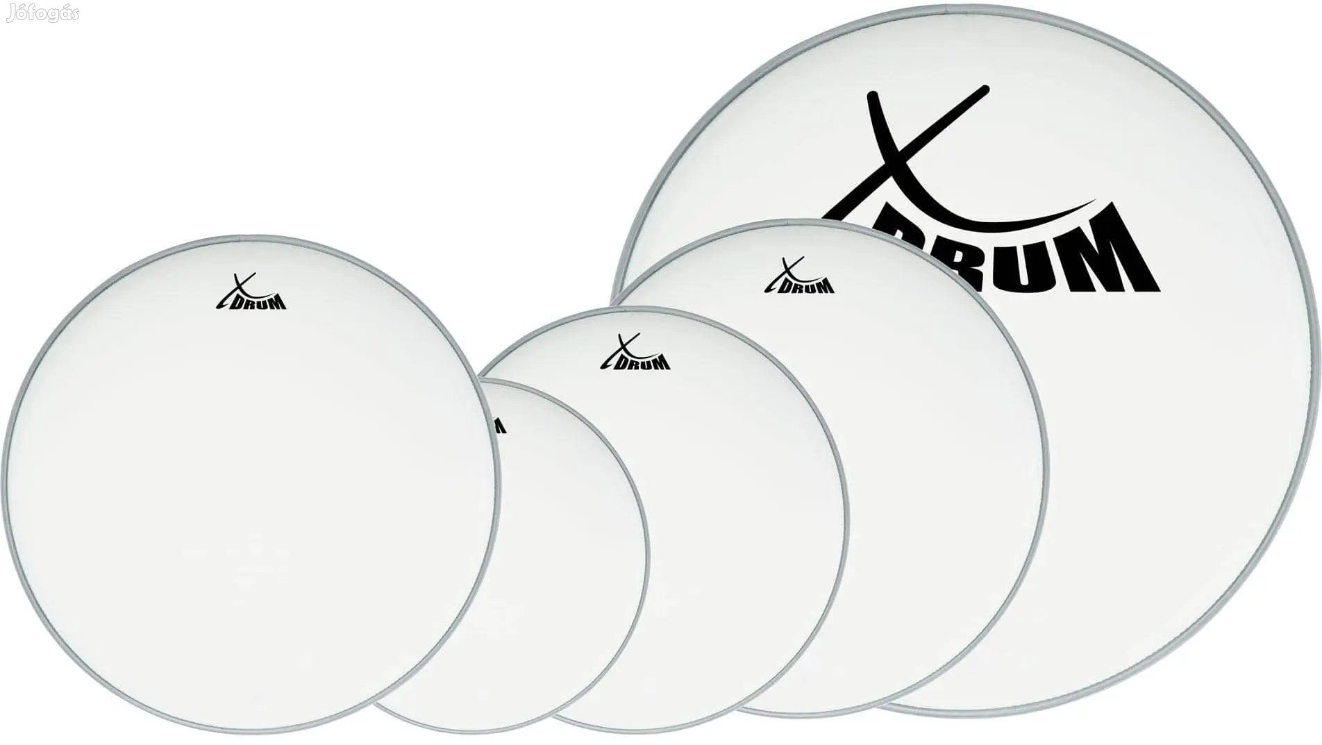 XDrum Bevonatos Dob Bőr Szett 10" 12" 14" 20" + 14"
