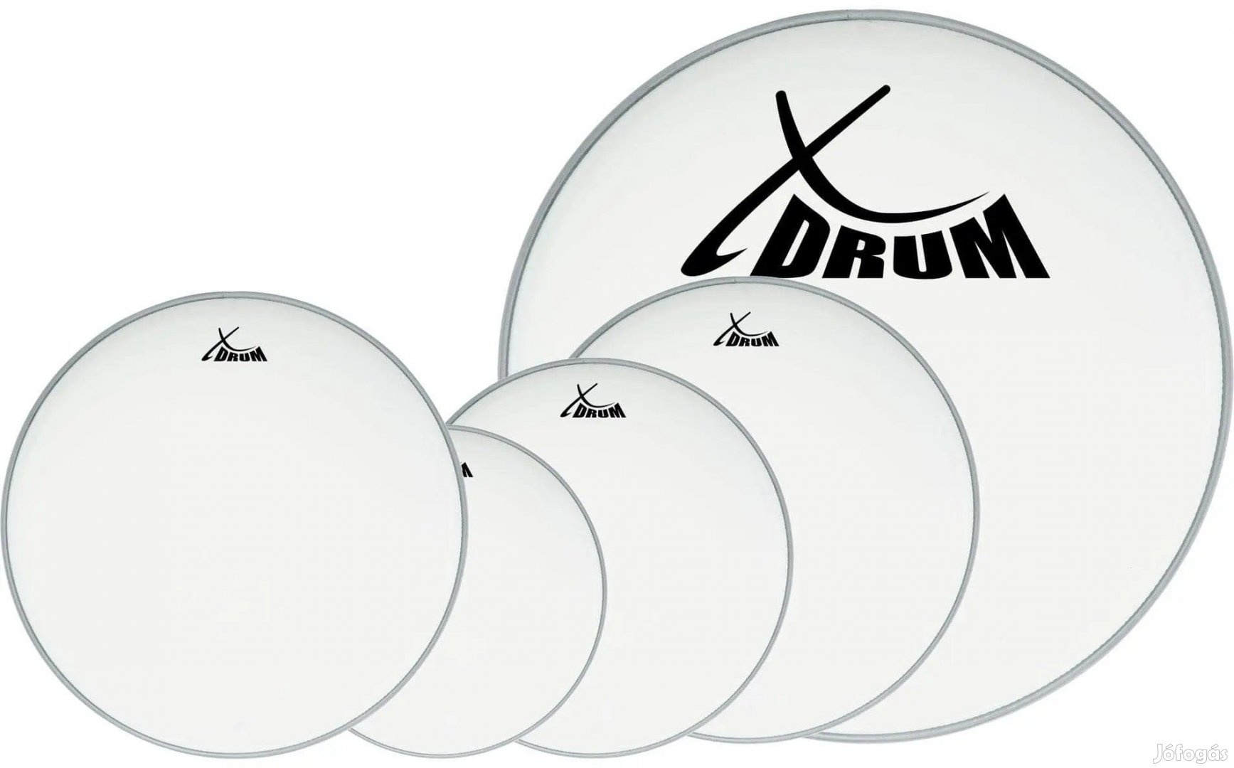 XDrum Bevonatos Dob Bőr Szett 10" 12" 14" 22" + 14"