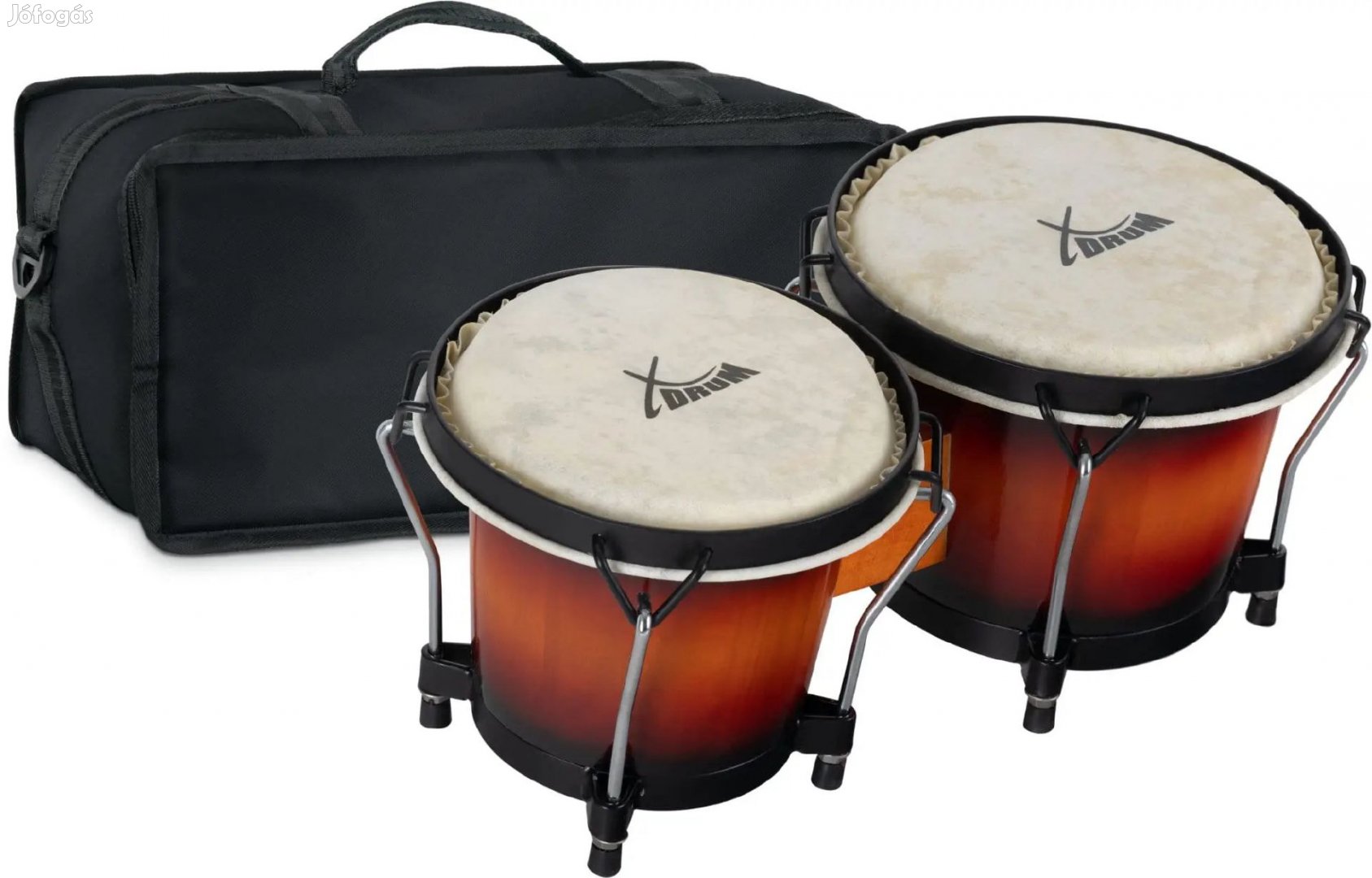XDrum Bongo Club Standard Naplemente KÉSZLET bongó hordtáskával