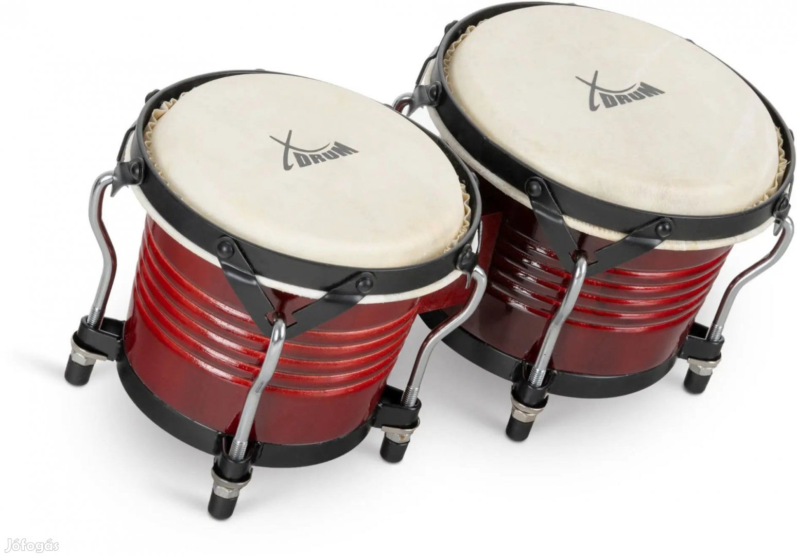 XDrum Bongo Pro Borvörös
