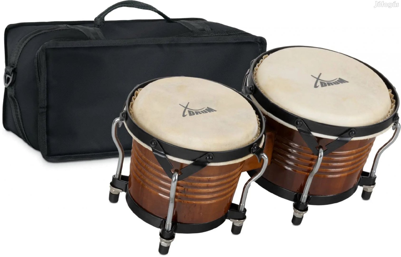 XDrum Bongo Pro Dohány KÉSZLET bongó hordtáskával
