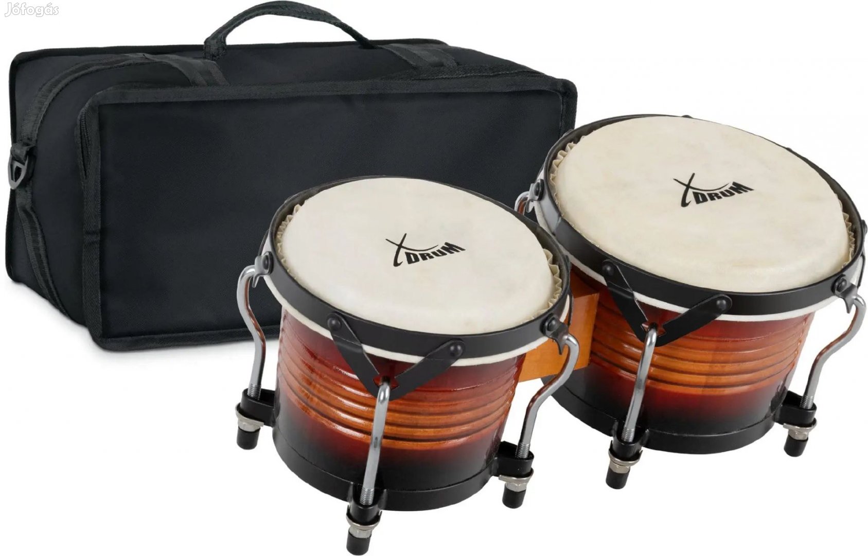 XDrum Bongo Pro Naplemente KÉSZLET bongó hordtáskával