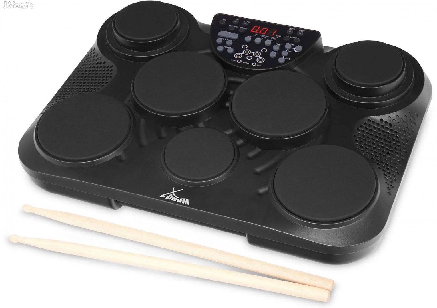 XDrum DD-200DG E-Drum Ütő Pad Fekete