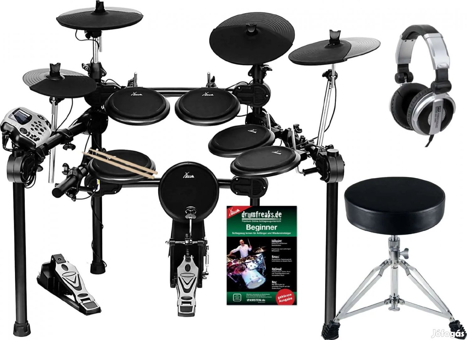 XDrum DD-520 PLUS Elektromos Dobkészlet KÉSZLET 1