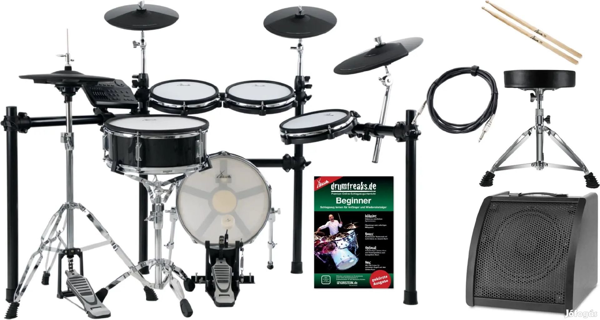 XDrum DD-650 Mesh E-Drum Készlet Live Készlet