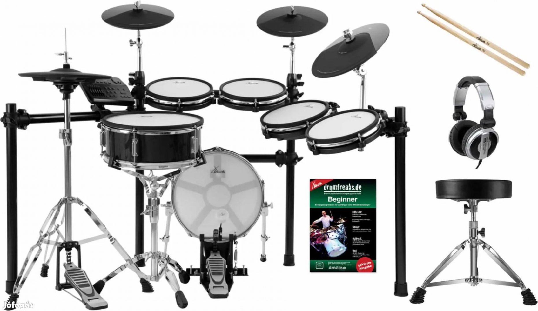 XDrum DD-650 PLUS Mesh E-Drum Készlet
