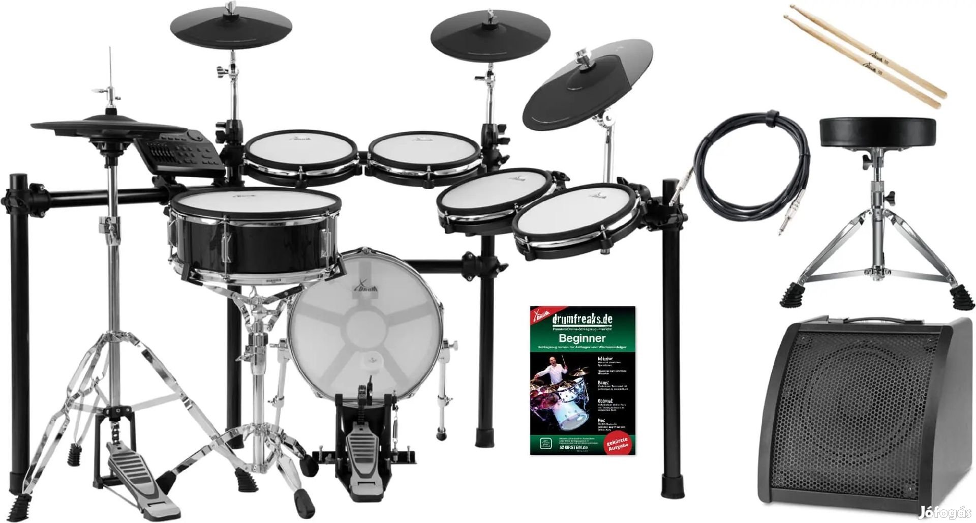 XDrum DD-650 PLUS Mesh E-Drum Kit Élő Szett