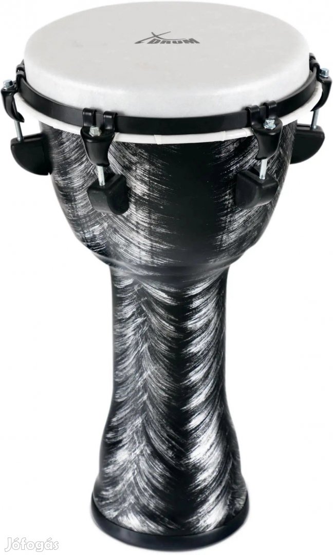 XDrum Djembe 10" Ezüst Kefés