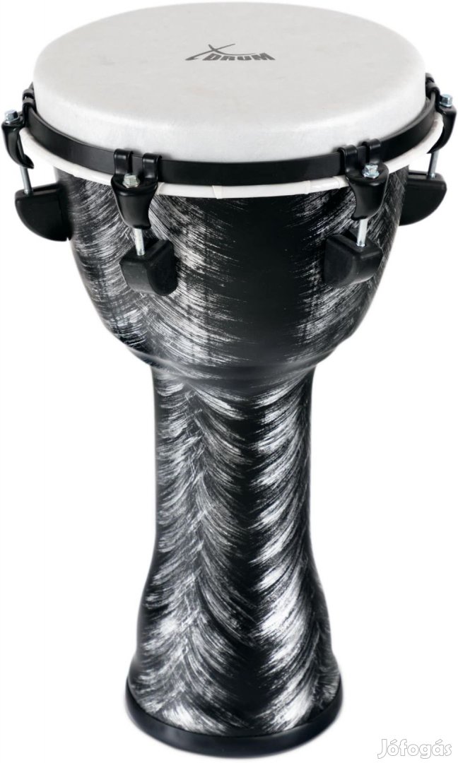 XDrum Djembe 10" Ezüstkefe