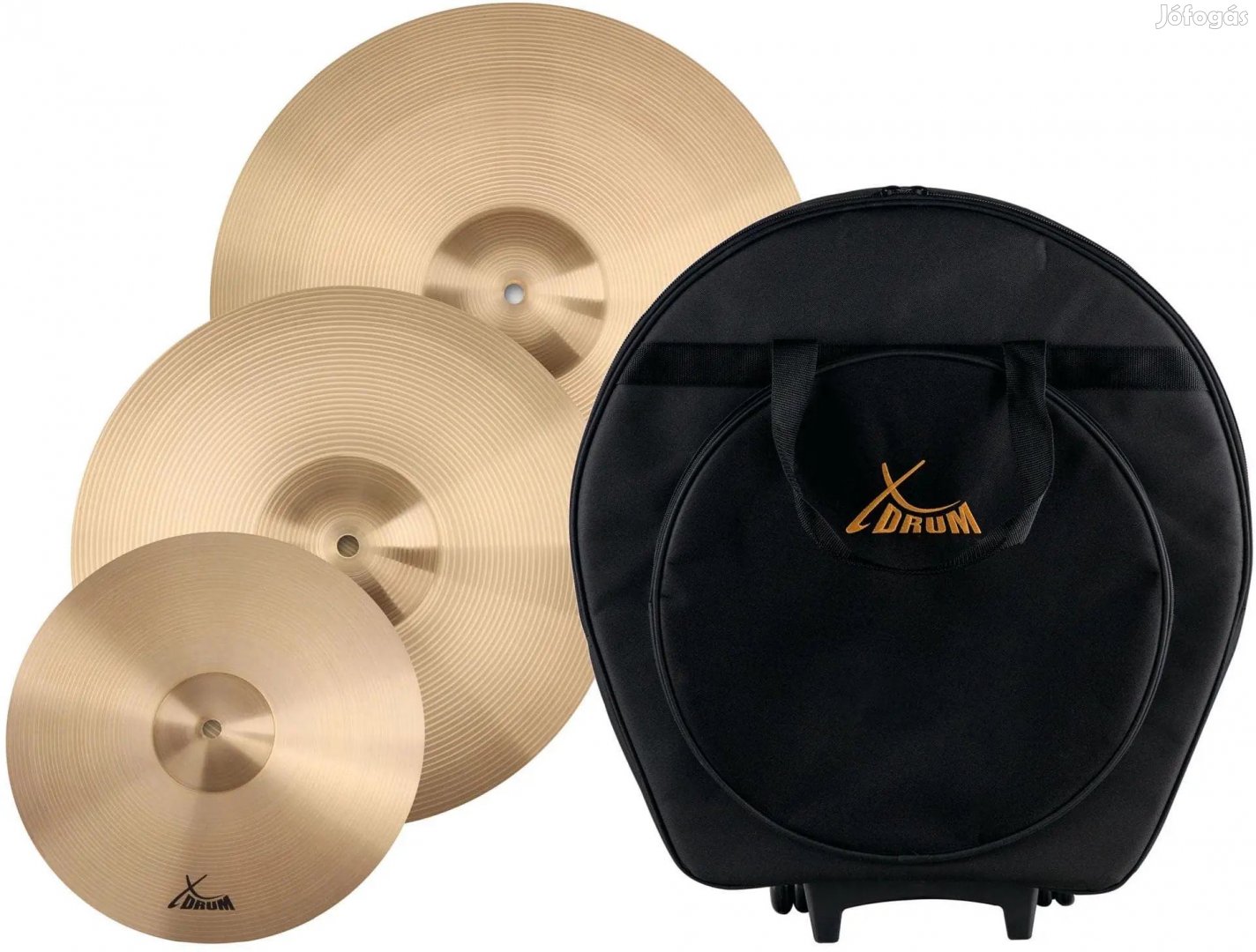 XDrum Eco Effekt Cintányér Szett Táskával