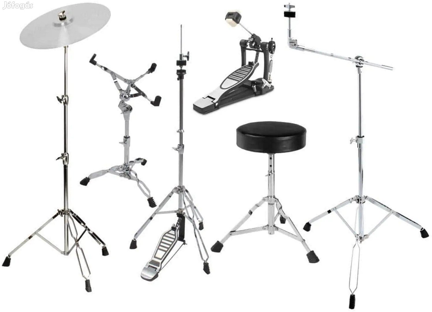 XDrum HP-Semi5S Dob Hardver Készlet, 6 db és Dob Ülőke