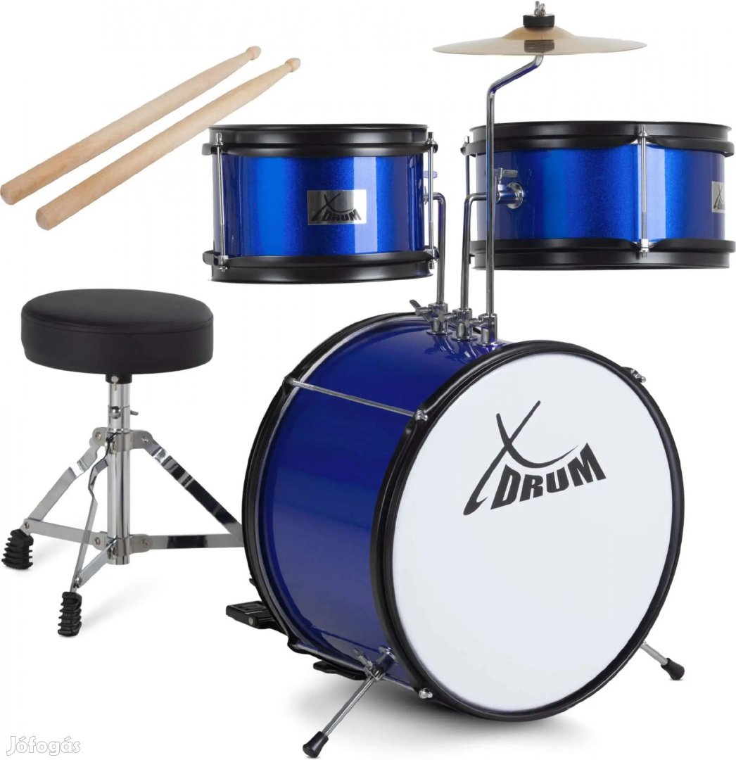 XDrum Junior KIDS Dobkészlet kék