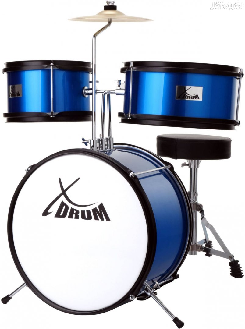 XDrum Junior KIDS kék dobfelszerelés