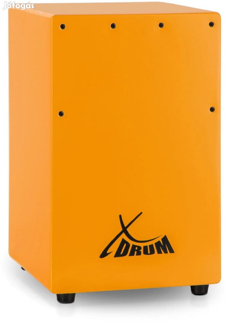 XDrum KC-37OG gyerek cajon narancs
