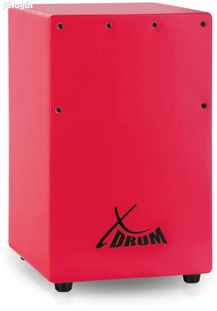 XDrum KC-37RD gyerek cajon piros