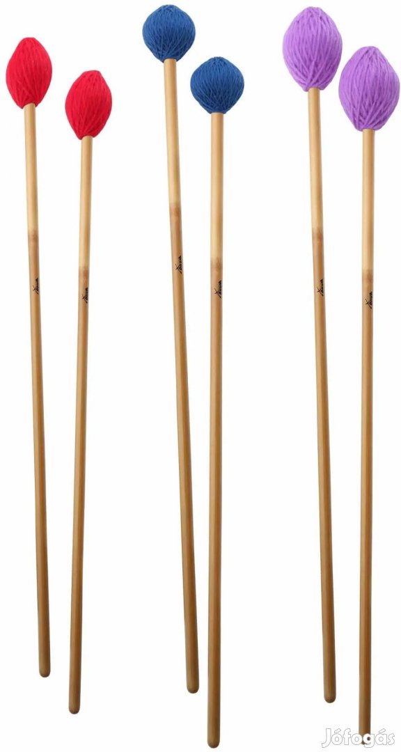 XDrum MM1 xilofon/vibrafon Zenekari készlet puha, közepes, kemény