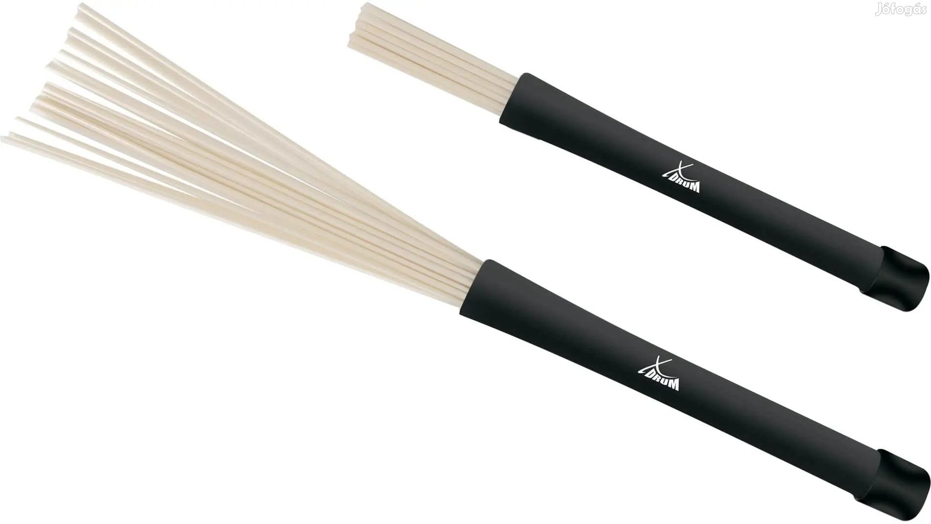 XDrum NJB3 Jazz Ecsetek Nylon Sörték