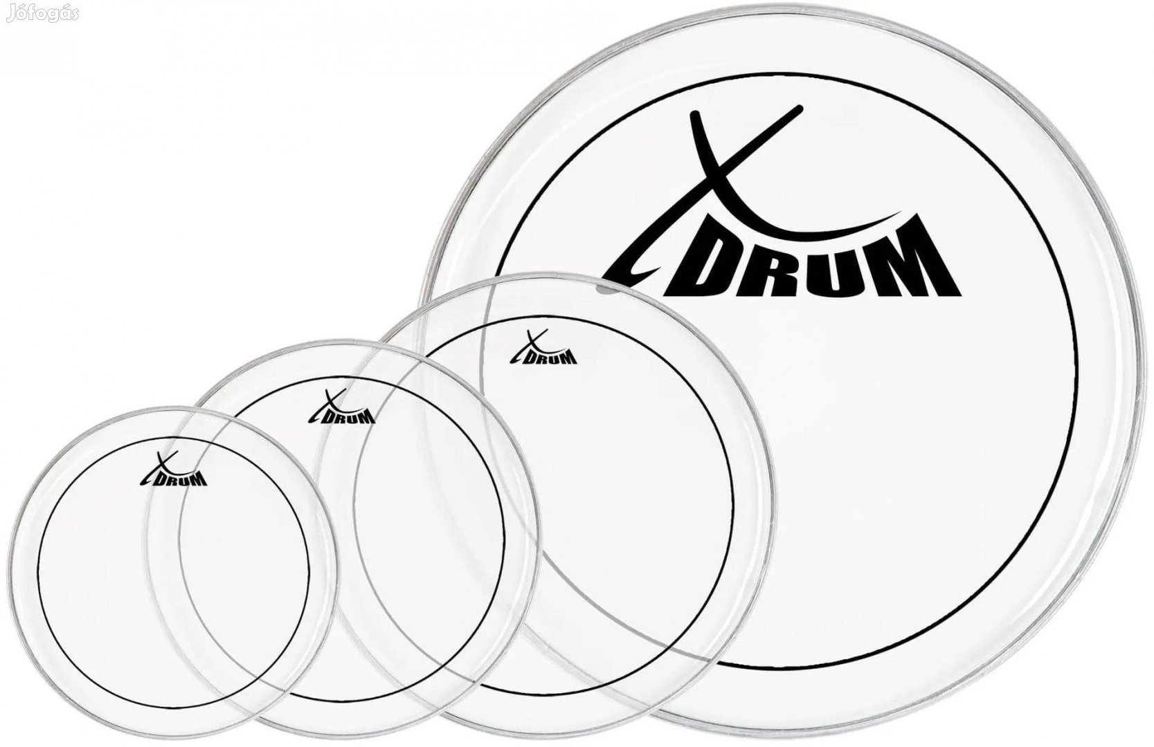 XDrum Olajos Hidraulikus Dob Bőr Szett 10" 12" 14" 22"