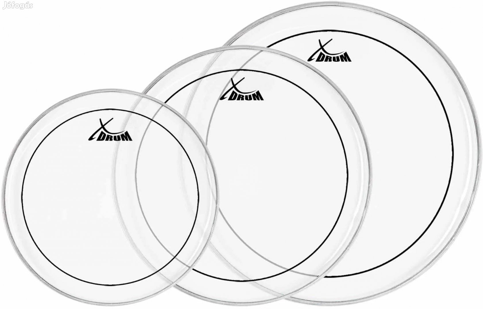 XDrum Olajos Hidraulikus Dob Bőr Szett 10" 12" 14"