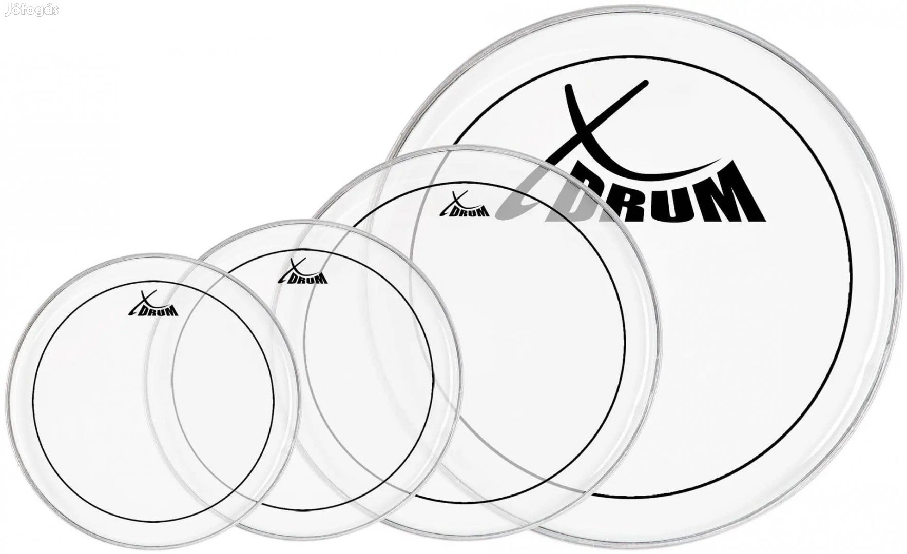 XDrum Olajos Hidraulikus Dob Bőr Szett 12" 13" 16" 22"