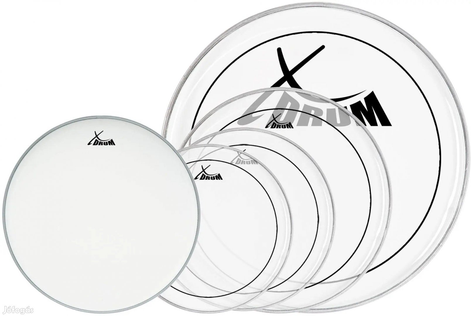 XDrum Olajos Hidraulikus Dob Bőr Szett 12" 13" 16" 22" + 14"