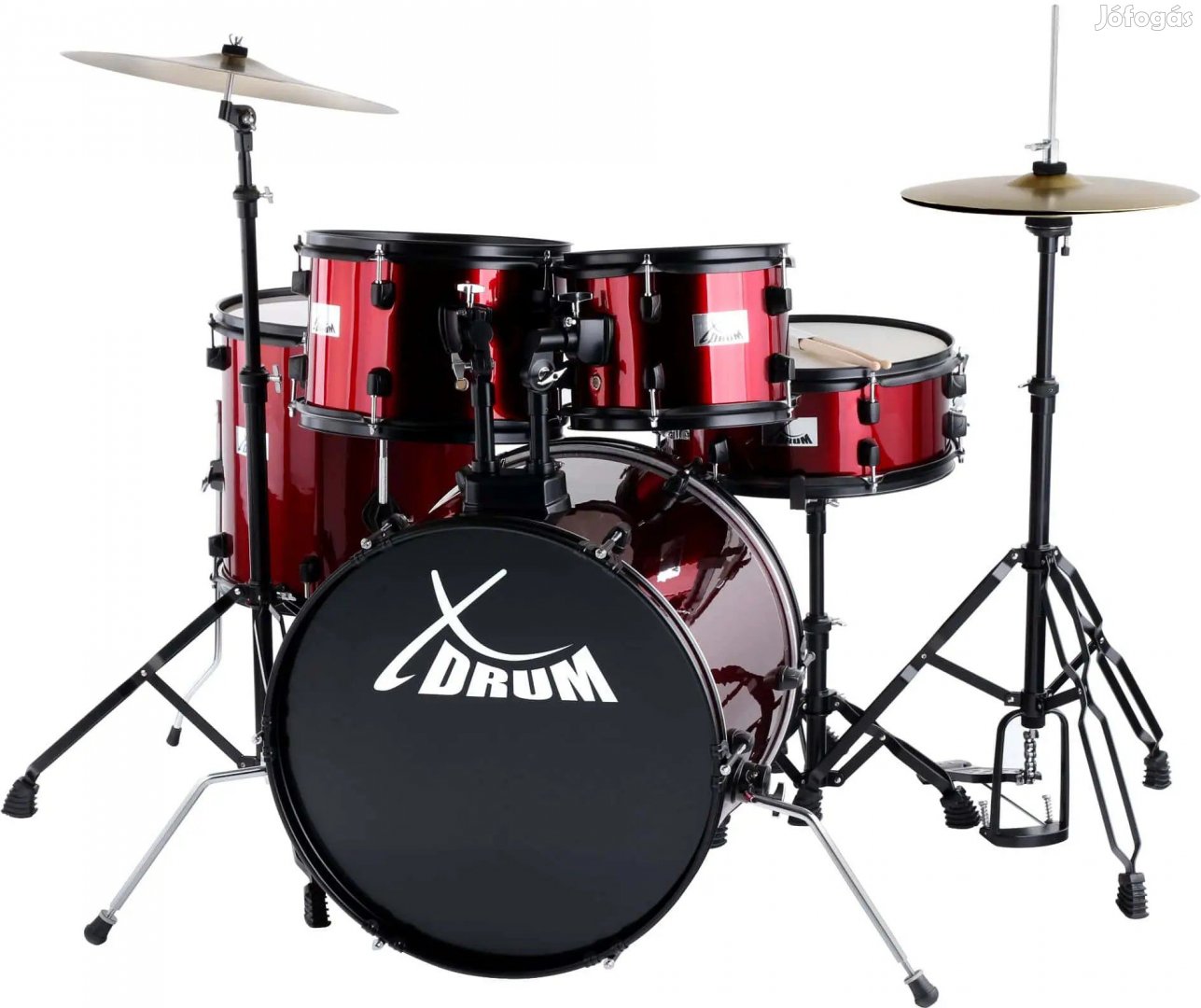 XDrum Rookie 20" Stúdió Dob Rubinpiros