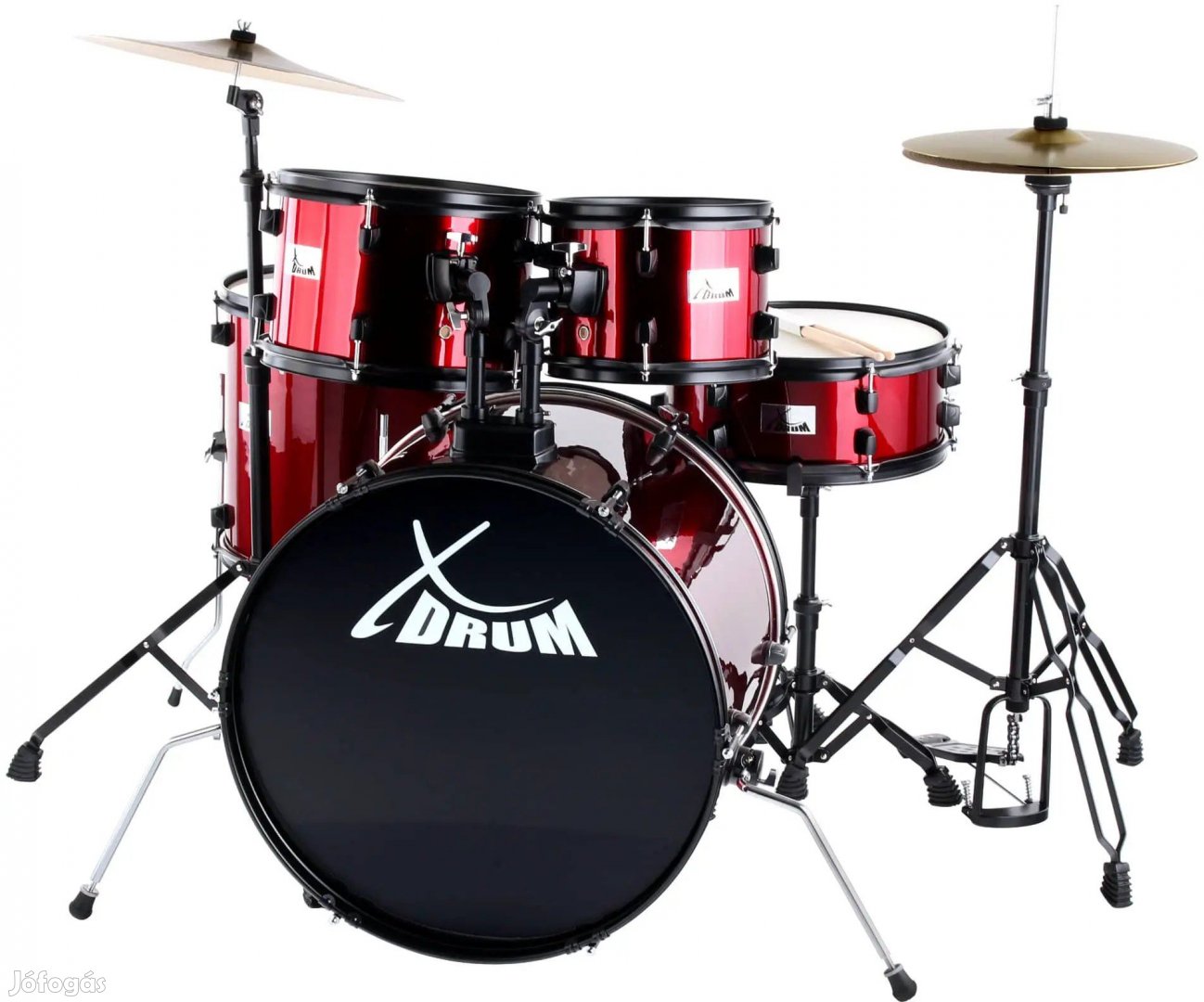 XDrum Rookie 22" Fusion DobSZETT Rubinpiros