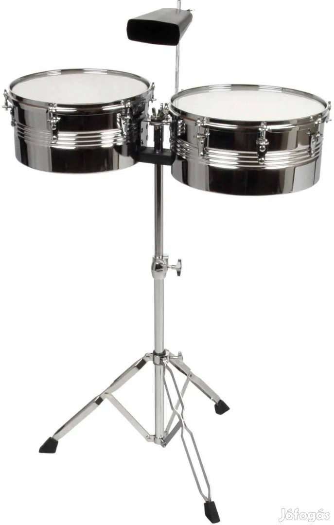 XDrum Timbales Szett, kolomppal