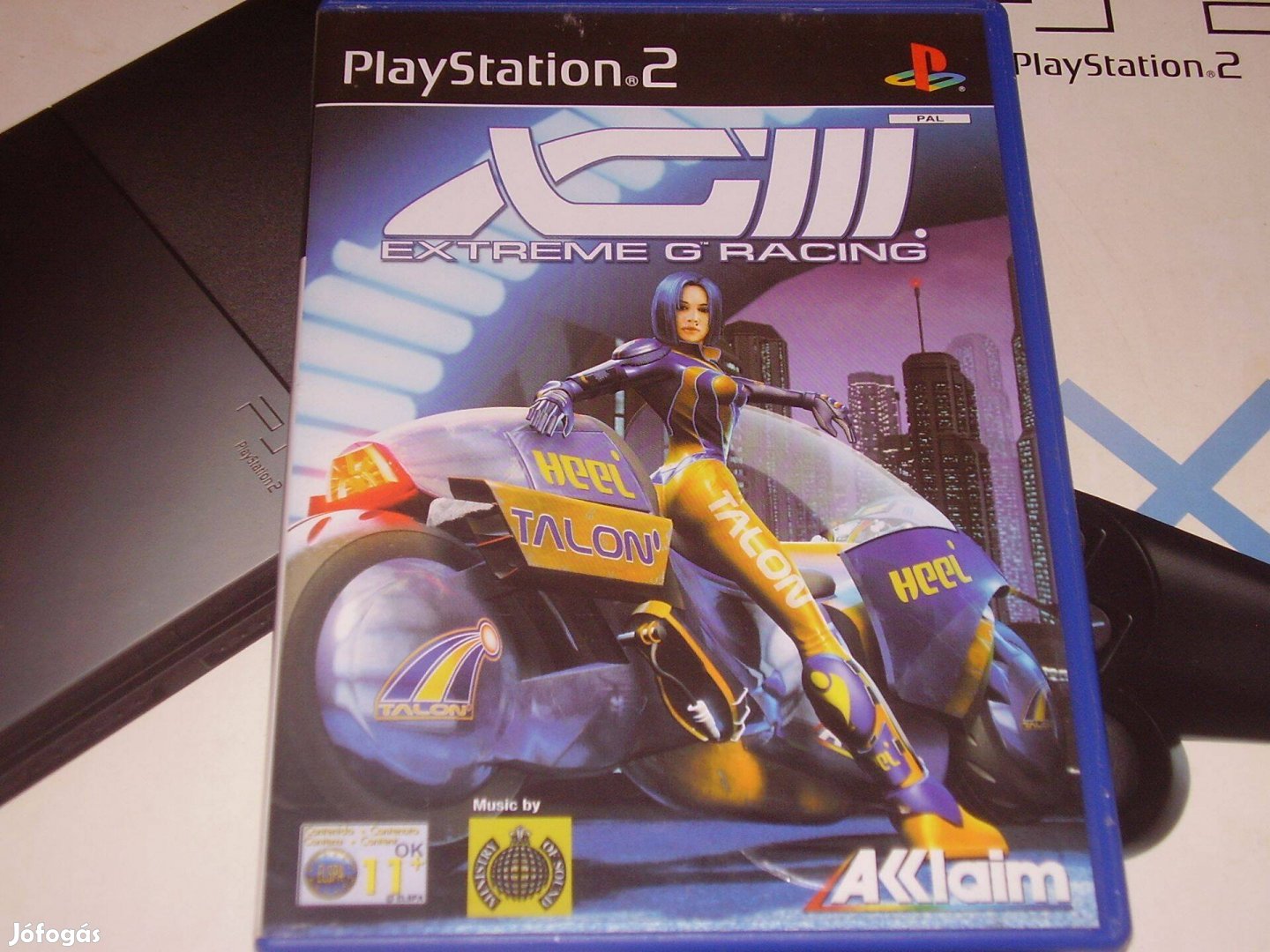 XG3 Extreme-G Racing Playstation 2 eredeti lemez eladó