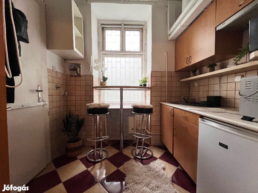 XIII. Kerület, Visegrádi utca, 9 m2-es, földszinti, társasházi lakás