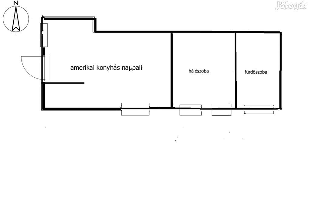 XIV. Kerület, Hungária krt. közelében, 43 m2-es, szuterén, társasházi