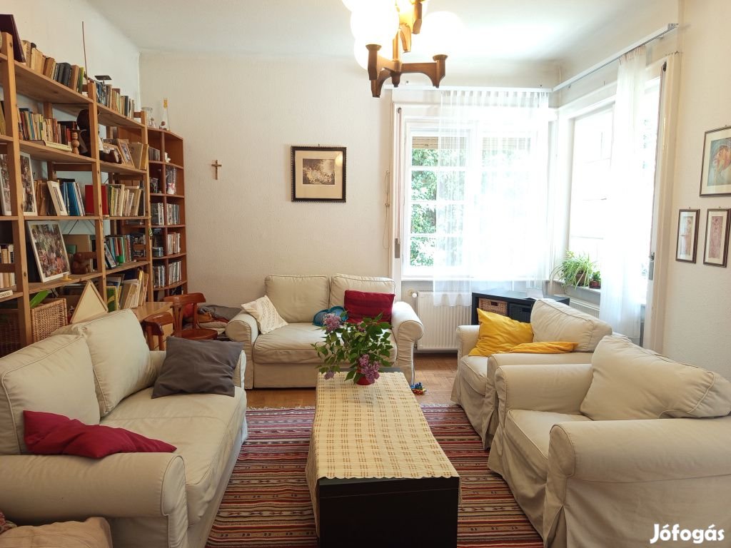 XIV. Kerület, Stefánia út, 85 m2-es, magasföldszinti, társasházi lakás