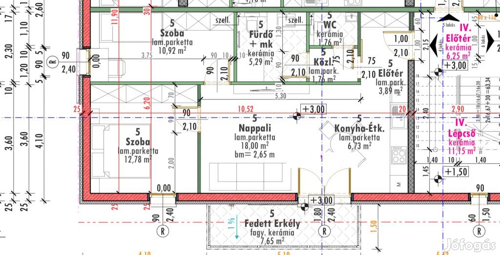 XIV. Kerület, Telepes utca, 61 m2-es, 1. emeleti, társasházi lakás