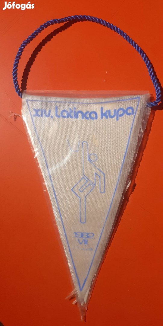 XIV. Latinca kupa 1982. Kaposvár zászló