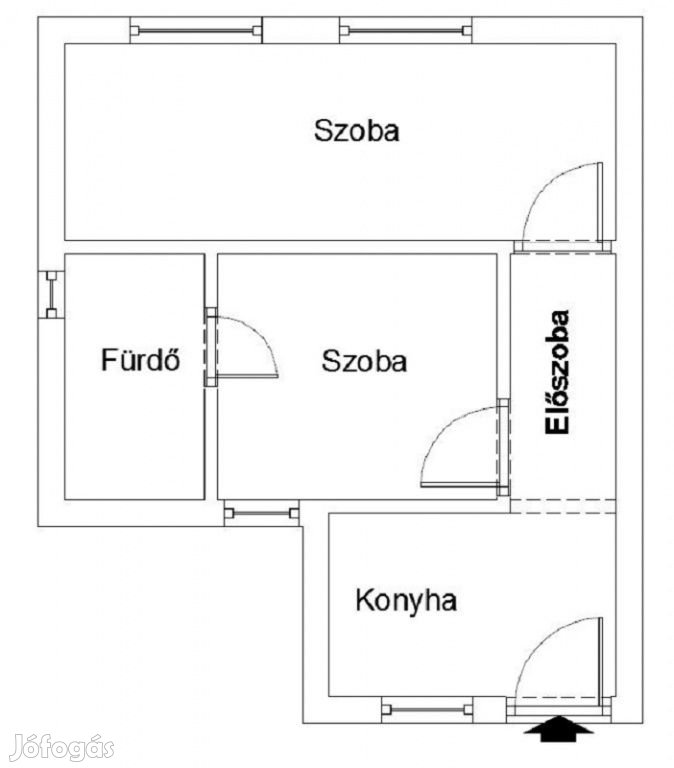 XIX. Kerület, Szegfű utca, 38 m2-es, földszinti, társasházi lakás