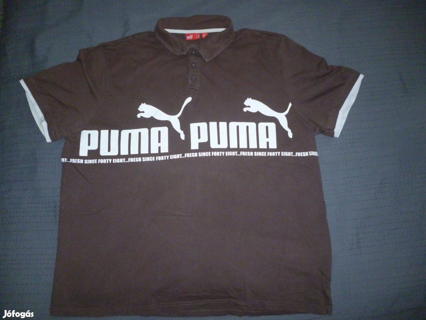 XL XL-méretű Eredeti Puma férfi rövid ujjú póló eladó